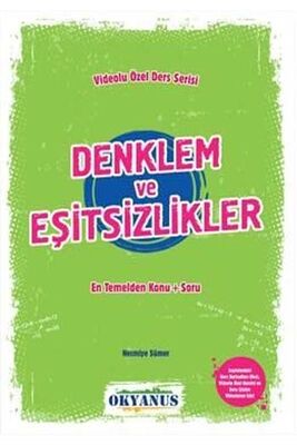 ​Okyanus Yayınları Denklem ve Eşitsizlikler - 1