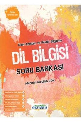 ​Okyanus Yayınları Dil Bilgisi Soru Bankası - 1
