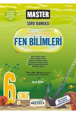 Okyanus Yayınları 6. Sınıf Fen Bilimleri Master Soru Bankası - 1