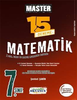 Okyanus Yayınları 7. Sınıf Matematik Master 15 Matematik Deneme - 1