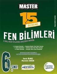 Okyanus Yayınları - Okyanus Yayınları 6. Sınıf Master 15 Fen Bilimleri Denemesi