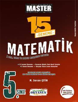 Okyanus Yayınları 5. Sınıf Master 15 Matematik Denemesi - 1