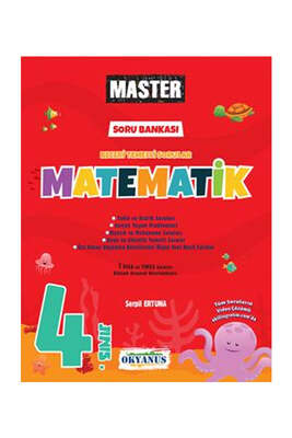Okyanus Yayınları 4. Sınıf Master Matematik Soru Bankası - 1