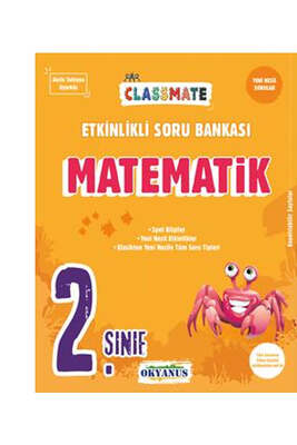 Okyanus Yayınları 2. Sınıf Classmate Matematik Etkinlikli Soru Bankası - 1