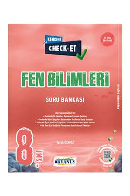 Okyanus Yayıncılık 8. Sınıf Kendini Check Et Fen Bilimleri Soru Bankası - 1