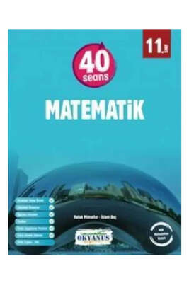 Okyanus Yayınları 11. Sınıf Matematik 40 Seans - 1