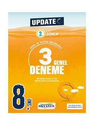 Okyanus Yayınları 8. Sınıf Update 2. Dönem 3 Genel Deneme - 1