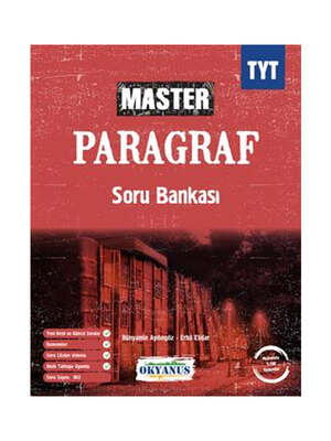 Okyanus Yayınları TYT Master Paragraf Soru Bankası - 1