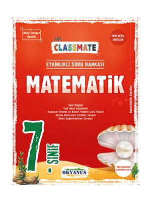 Okyanus Yayıncılık 7. Sınıf Classmate Matematik Soru Bankası - 1