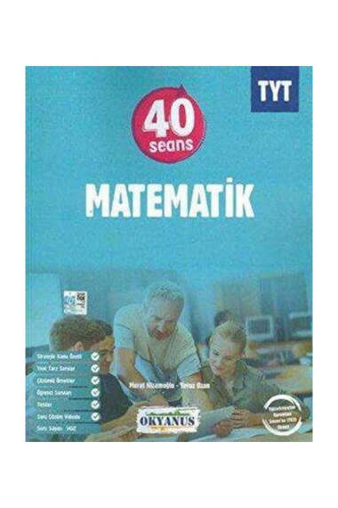 Okyanus Yayınları 2024 TYT Matematik 40 Seans Soru Bankası - 1