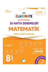 Okyanus Yayınları 8. Sınıf Matematik Classmate 36 Hafta Denemeleri - Okyanus Yayınları