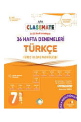 Okyanus Yayınları 7. Sınıf Türkçe Classmate 36 Hafta Denemeleri - Okyanus Yayınları