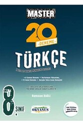 Okyanus Yayınları - ​Okyanus Yayınları 8. Sınıf Master Türkçe 20 Deneme