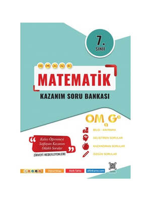 Omage Yayınları 7. Sınıf Omage Kazanım Matematik Soru Bankası - 1