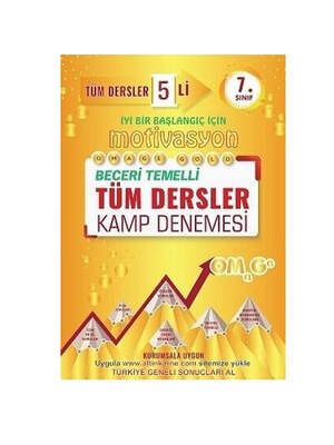 Omage Yayınları 7. Sınıf Motivasyon Tüm Dersler Kamp 5 Deneme - 1