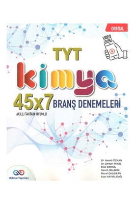 Orbital Yayınları TYT Kimya 45 x 7 Branş Denemeleri - 1