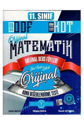 Orjinal Yayınları 11. Sınıf Matematik ODF KDT Orijinal Ders Föyleri Konu Değerlendirme Testleri - Orijinal Yayınları