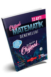 Orjinal Yayınları - Orjinal Yayınları 2023 AYT Matematik 12 Deneme (Özel Baskı)