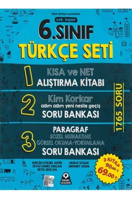 Örnek Akademi Yayınları 6. Sınıf Türkçe Seti - 1