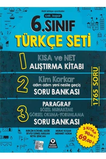Örnek Akademi Yayınları 6. Sınıf Türkçe Seti