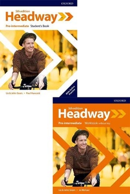 ​New Headway Pre Intermediate Students Book + Workbook Without Key 5th Edition - 1