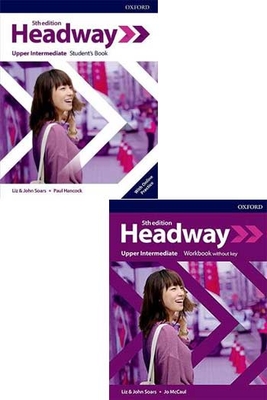 ​New Headway Upper Intermediate Students Book + Workbook Without Key 5th Edition - 1