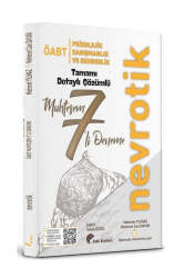 Özdil Akademi Yayınları ÖABT Psikolojik Danışmanlık ve Rehberlik Nevrotik 7 Muhteşem Deneme - Özdil Akademi Yayınları