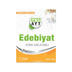 Palme Yayıncılık - ​Palme Yayıncılık AYT Edebiyat Konu Anlatımlı