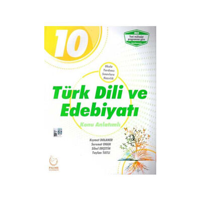 ​Palme Yayınları 10. Sınıf Türk Dili ve Edebiyatı Konu Anlatımlı - 1