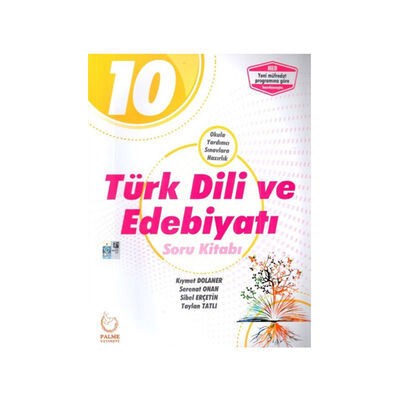 ​Palme Yayınları 10. Sınıf Türk Dili ve Edebiyatı Soru Kitabı - 1