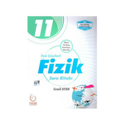 ​Palme Yayınları 11. Sınıf Fen Liseleri Fizik Soru Kitabı - Palme Yayıncılık