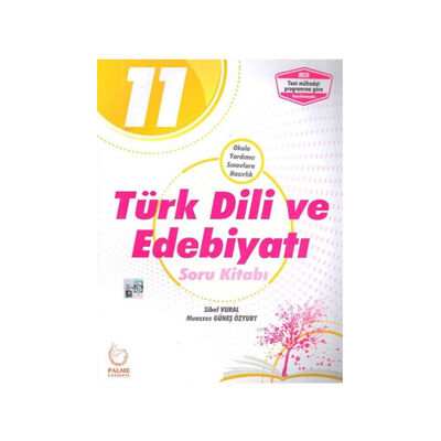 ​Palme Yayınları 11. Sınıf Türk Dili ve Edebiyatı Soru Kitabı - 1
