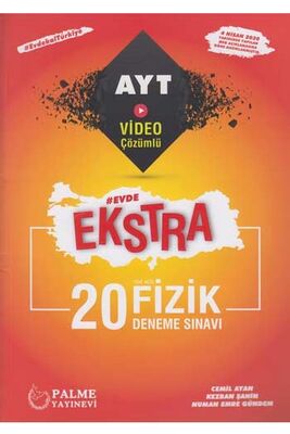 ​Palme Yayınları AYT Fizik Evde Ekstra 20 Deneme Sınavı - 1