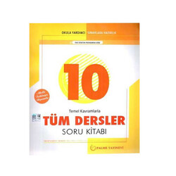 Palme Yayıncılık - Palme Yayınları 10. Sınıf Tüm Dersler Soru Kitabı