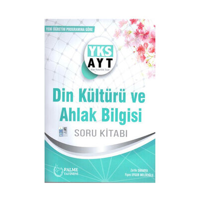 Palme Yayınları AYT Din Kültürü ve Ahlak Bilgisi Soru Kitabı - 1