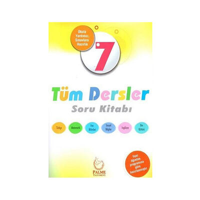 Palme Yayınları 7.Sınıf Tüm Dersler Soru Kitabı - 1