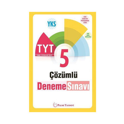 Palme Yayınları TYT 5 Çözümlü Deneme Sınavı - 1