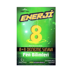 Palme Yayınları 8. Sınıf Fen Bilimleri Enerji 8+8 Deneme Sınavı - Palme Yayıncılık