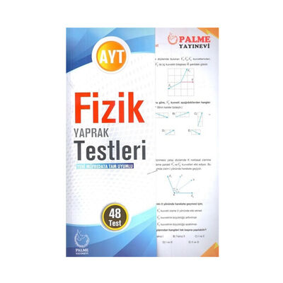 Palme Yayınları AYT Fizik Yaprak Testleri - 1