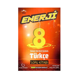 Palme Yayınları 8. Sınıf Türkçe Enerji Soru Kitabı - Palme Yayıncılık