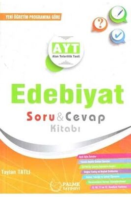 Palme Yayınları AYT Edebiyat Soru Cevap Kitabı - 1