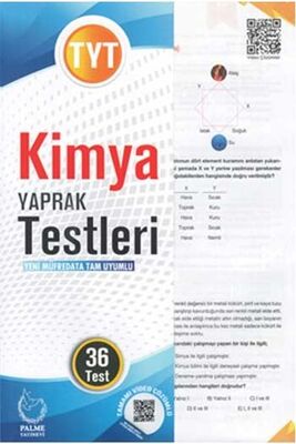 ​Palme Yayınları TYT Kimya Yaprak Test - 1