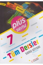 Palme Yayıncılık - Palme Yayınları 7. Sınıf Tüm Dersler Plus Serisi Soru Kitabı