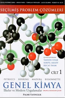 Palme Yayınları Seçilmiş Problem Çözümleri Genel Kimya Cilt 1 İlkeler ve Modern Uygulamalar - 1