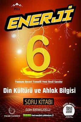 Palme Yayınları 6. Sınıf Din Kültürü ve Ahlak Bilgisi Enerji Soru Kitabı - 1