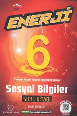 Palme Yayınları 6. Sınıf Sosyal Bilgiler Enerji Soru Kitabı - 1