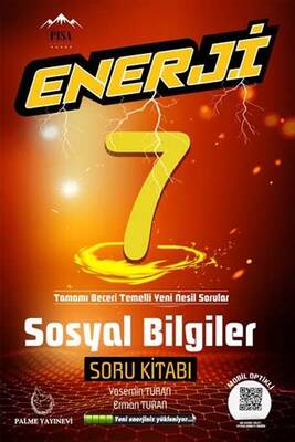 Palme Yayınları 7. Sınıf Sosyal Bilgiler Enerji Soru Kitabı - 1