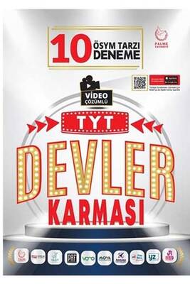 Palme Yayınları TYT Devler Karması 10 Deneme Sınavı - 1