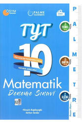 Palme Yayıncılık - Palme Yayınları TYT Matematik Palmetre Video Çözümlü 10 Deneme