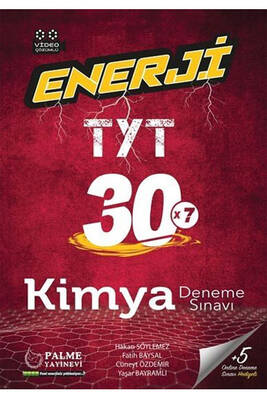 Palme Yayınları TYT Kimya Enerji 30 Deneme Sınavı - 1